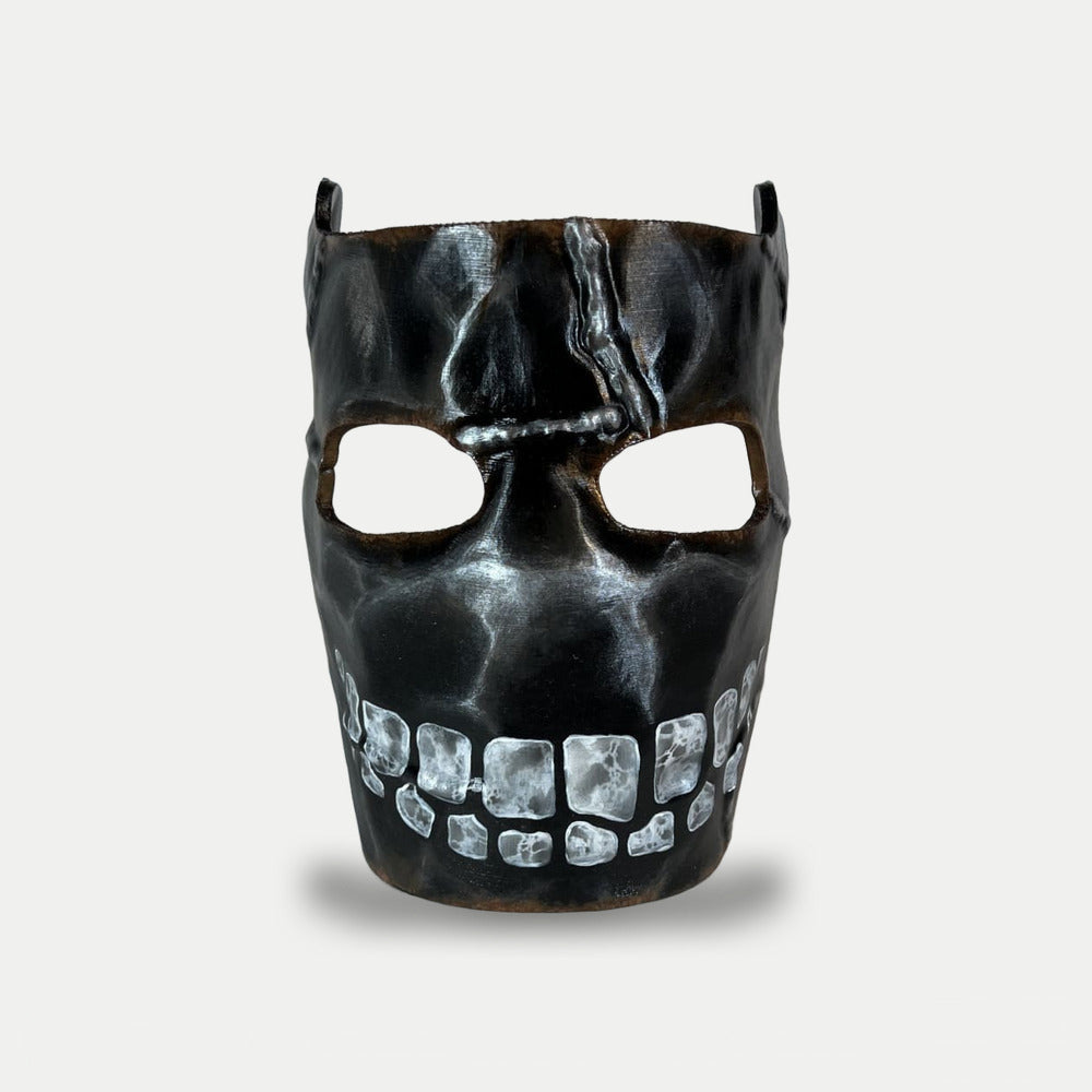 Rust Big Grin facemask, a wearable hand-painted 1:1 prop, one of the facemask skins in this Rust cosplay guide.