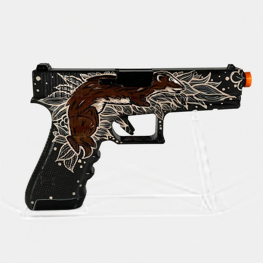 Glock-18 Weasel de CS2, réplica a tamaño real pintada a mano