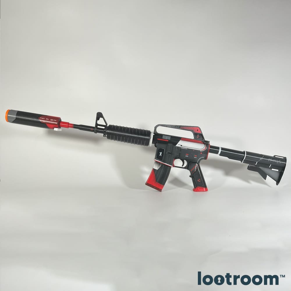 CS2 M4A1-S Cyrex prop with the silencer attached
