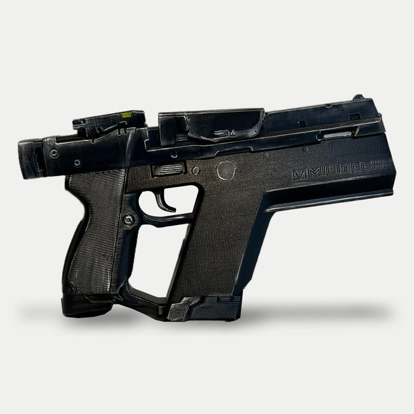 Réplique du pistolet Pariah de Cyberpunk 2077 grandeur nature