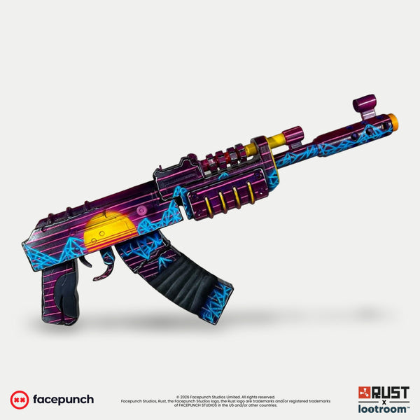 Rust Retrowave Skin AK
