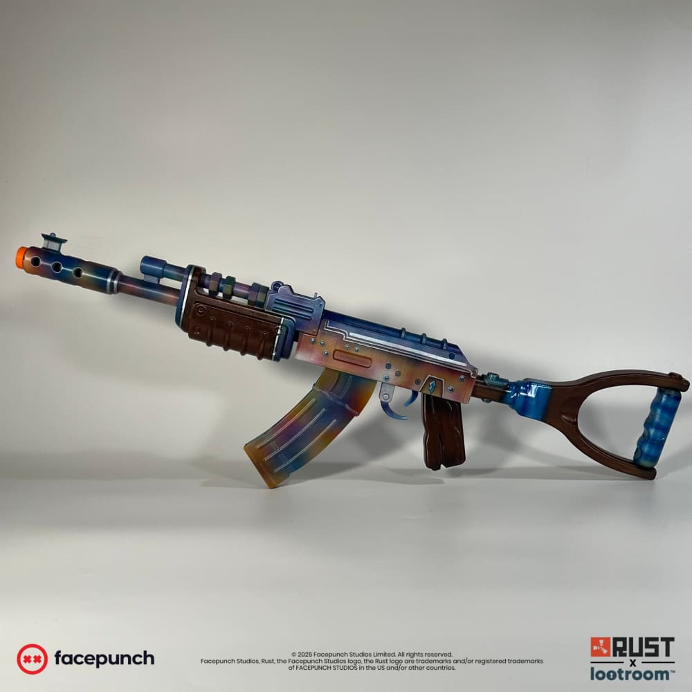 Rust Blue Gem Skin AK