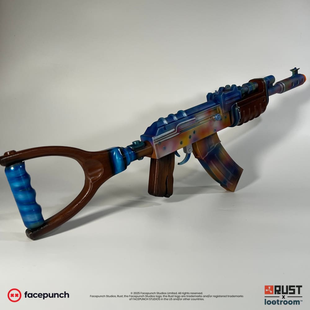 Rust Blue Gem Skin AK
