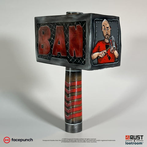 rust lifesize camomo 10 hammer skin prop cosplay gaming room decoration