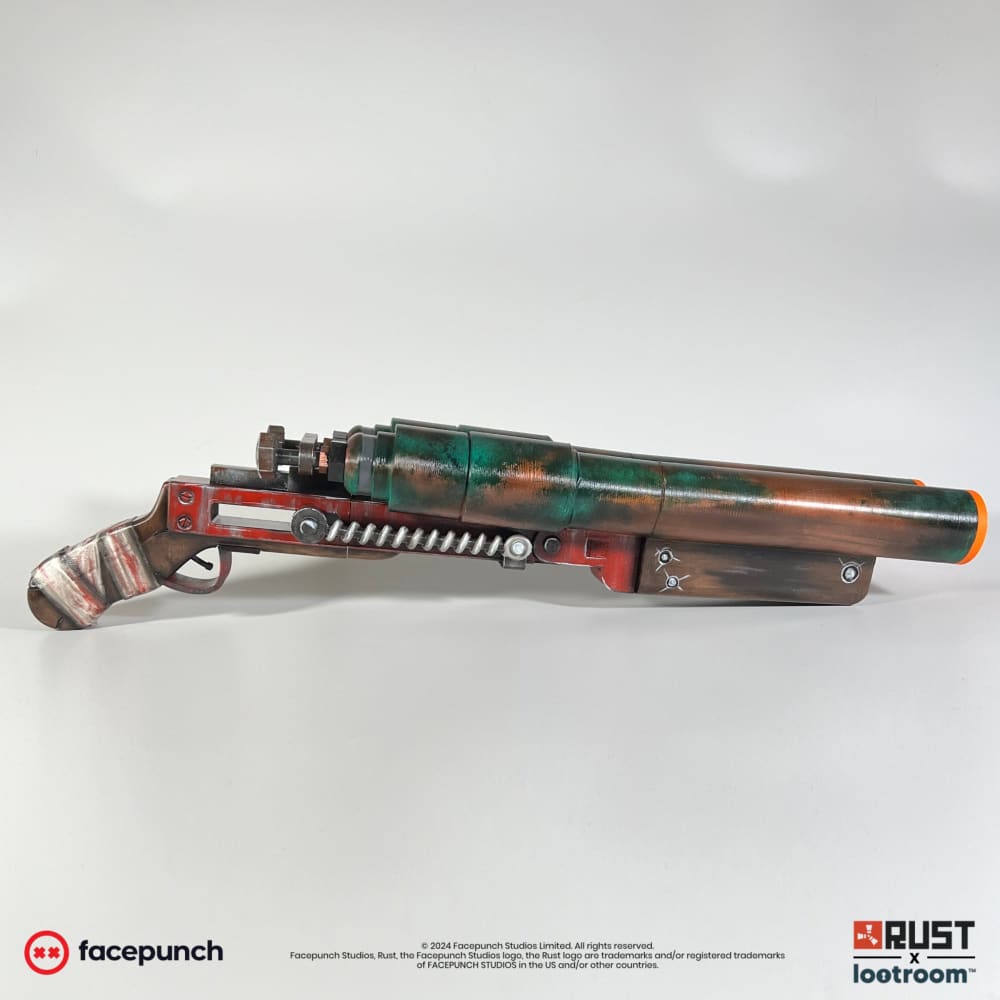Rust Double Barrel Prop | Lifesize | Official Rust Merchandise