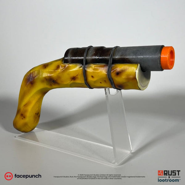 Réplique Eoka Banana de Rust grandeur nature