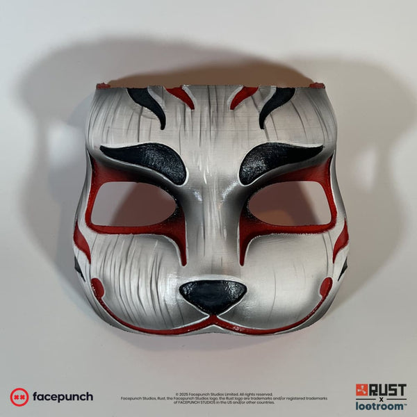 Masque kitsune Mendo de Rust (Facemask)