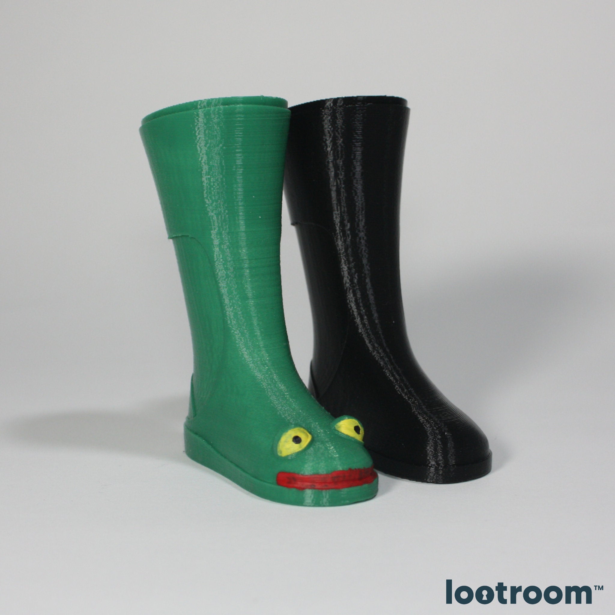 rust frog boot gamer gift cosplay prop