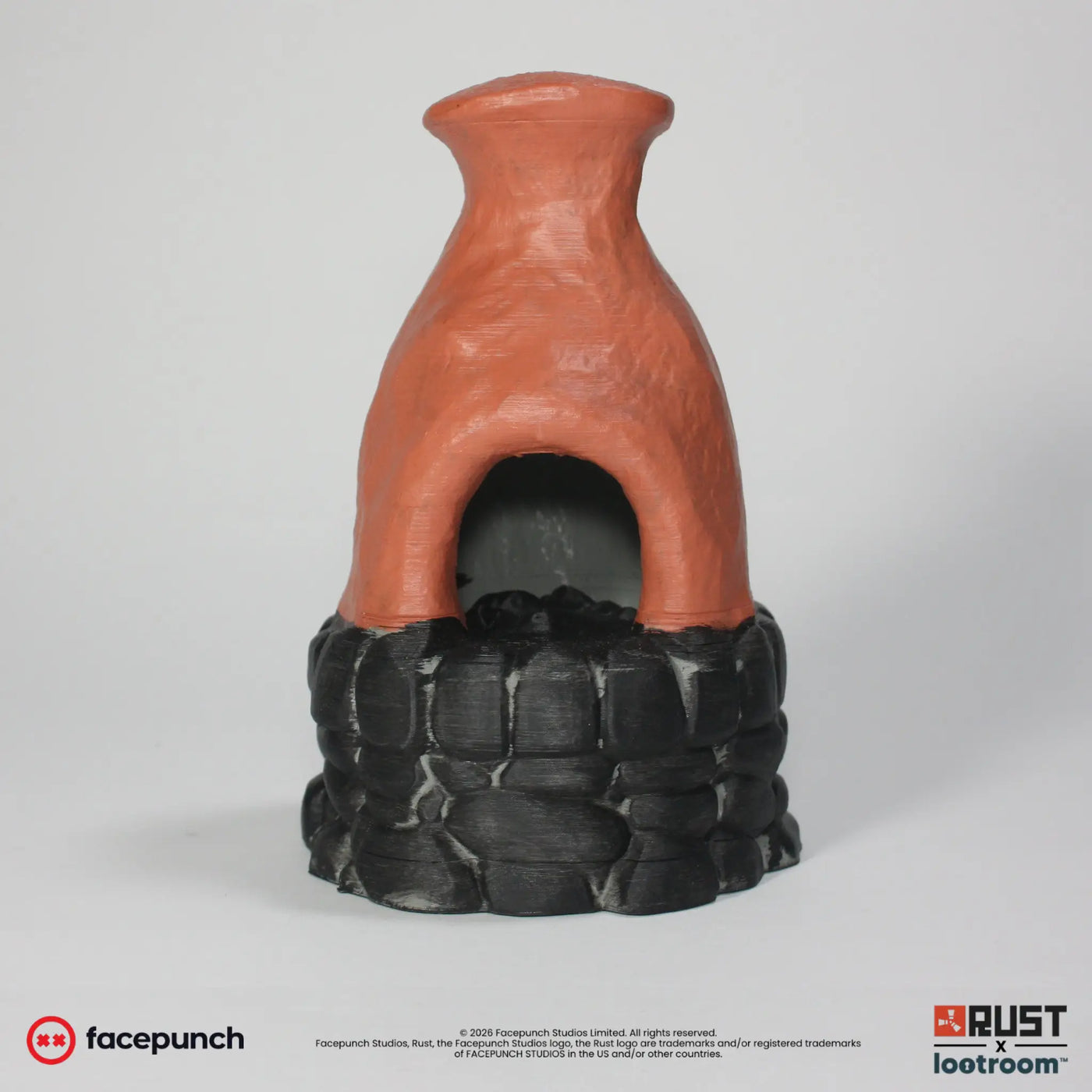 rust furnace default skin prop replica handpainted lifesize irl gamer gift