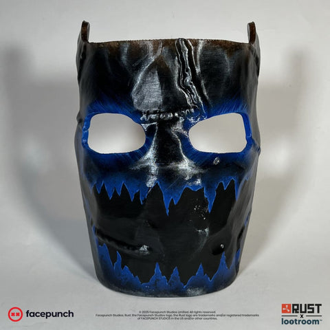 rust lifesize facemask prop frostbite skin cosplay gaming room decoration