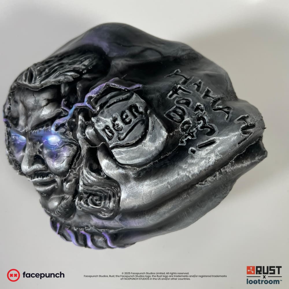 Rust Big Rock | Throat Skin | Lifesize | gamer gift