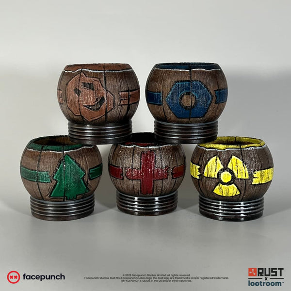 Rust Tea Bundle – les cinq Pure Teas en répliques grandeur nature
