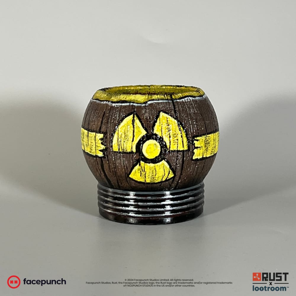 rust tea pure anti rad skin prop cosplay gaming room decoration