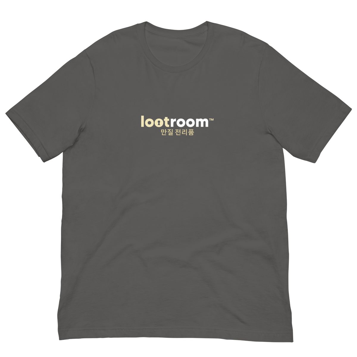 Lootroom Korean t-shirt in asphalt
