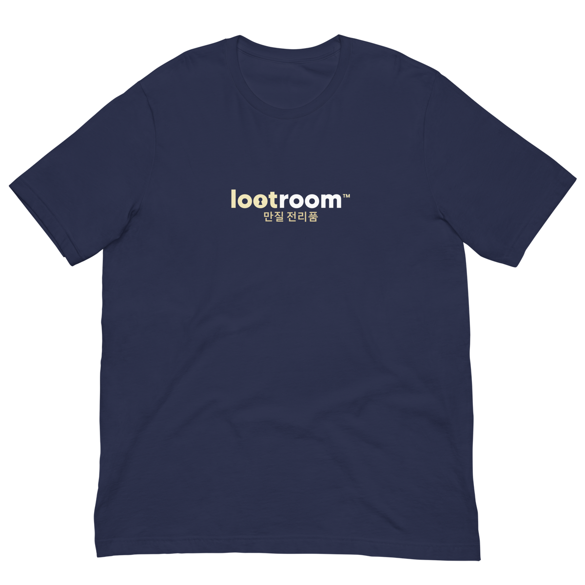Lootroom Korean t-shirt in navy